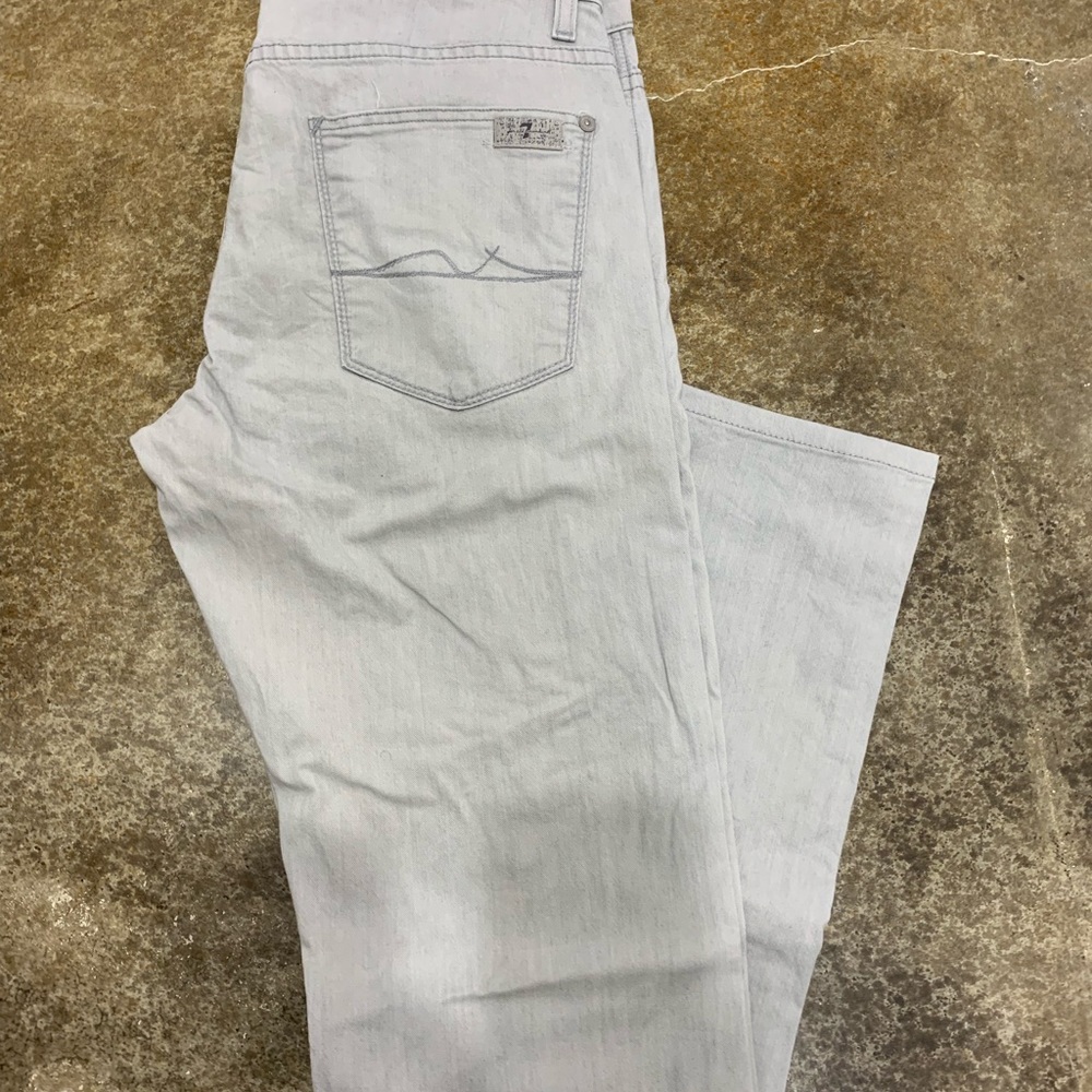 7 For All Mankind Grey Size 29 Jeans Men